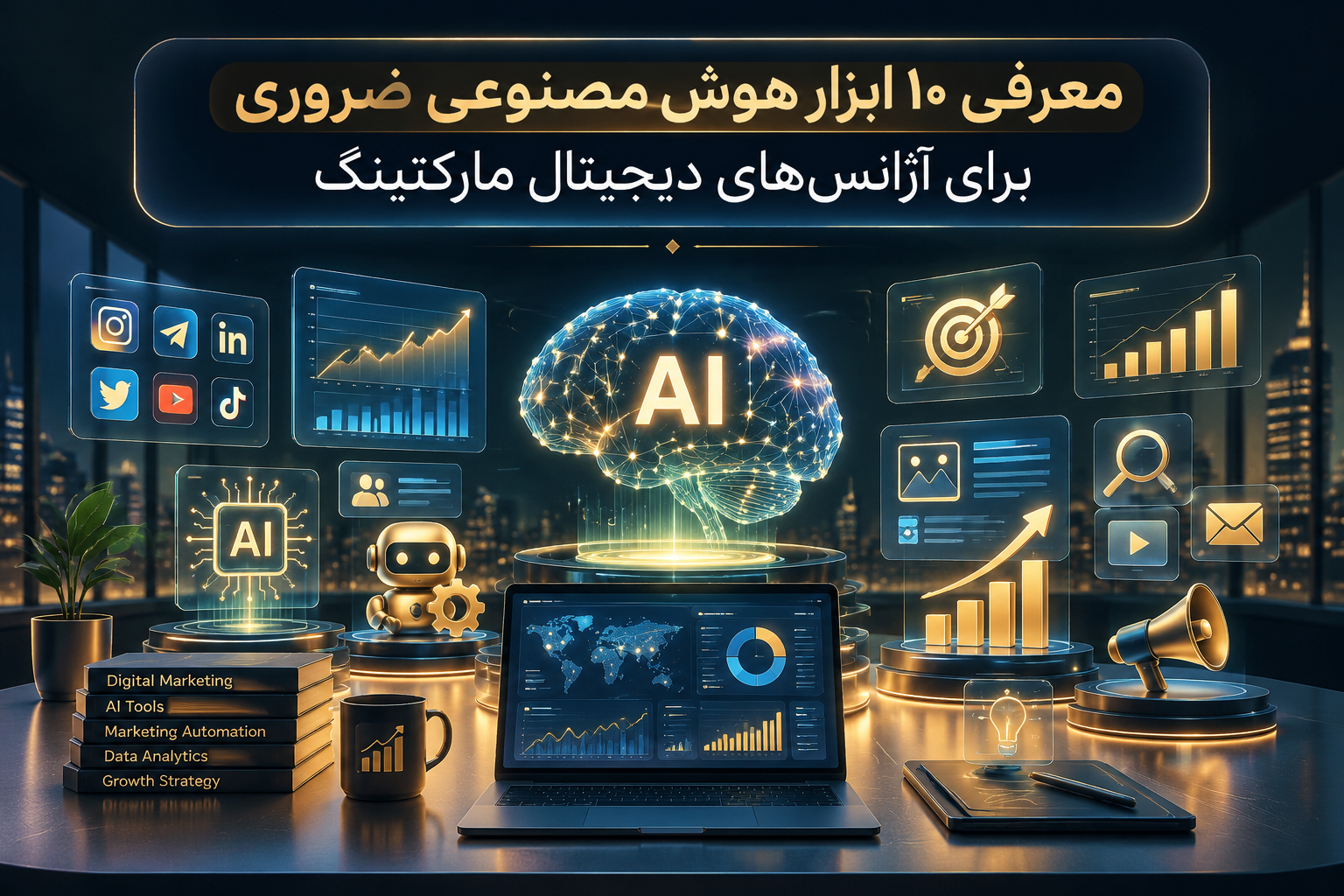 ابزار هوش مصنوعی برای دیجیتال مارکتینگ
